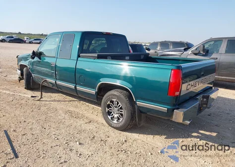 1997 Chevrolet C1500 Fleetside from USA, damaged, VIN 2GCEC19R8V1255785